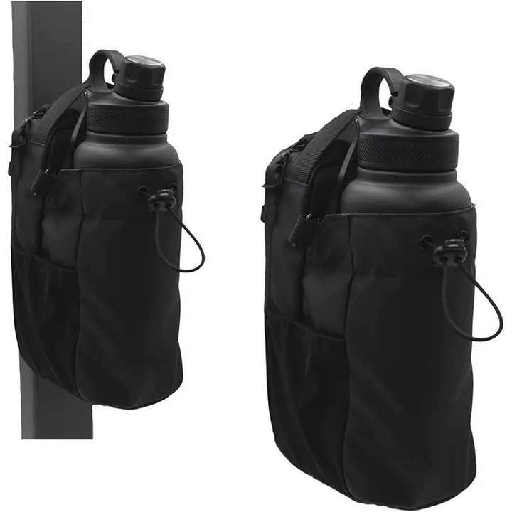 BAGMETICA, a magnetic water bottle bag for gym